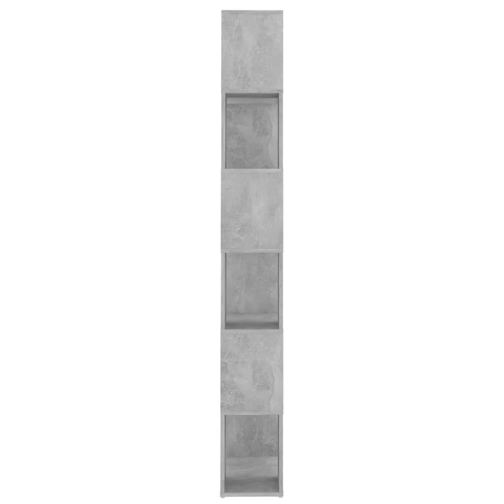 Spintelė knygoms/kambario pertvara, pilka, 60x24x186cm, MDP