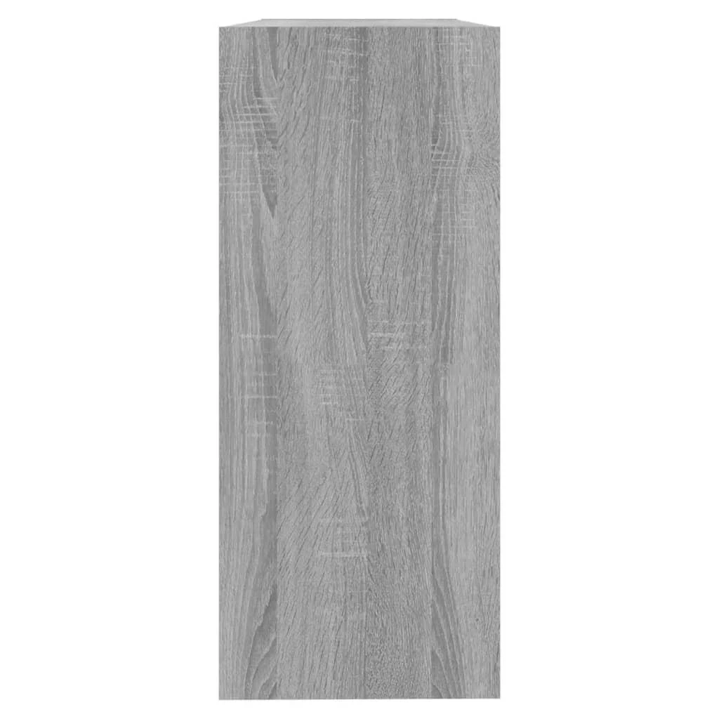 Spintelė knygoms/kambario pertvara, pilka, 100x30x72cm