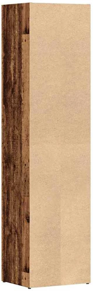 Spintelė knygoms, medienos, 36x30x143cm, apdirbta mediena