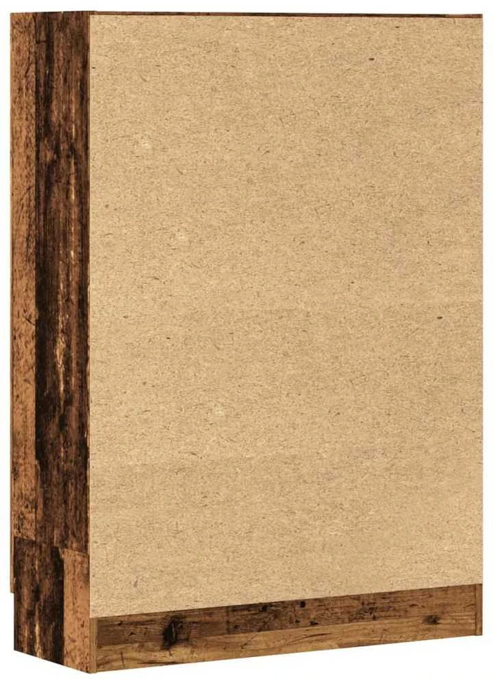 Spintelė knygoms, medienos, 82,5x30,5x115cm, apdirbta mediena