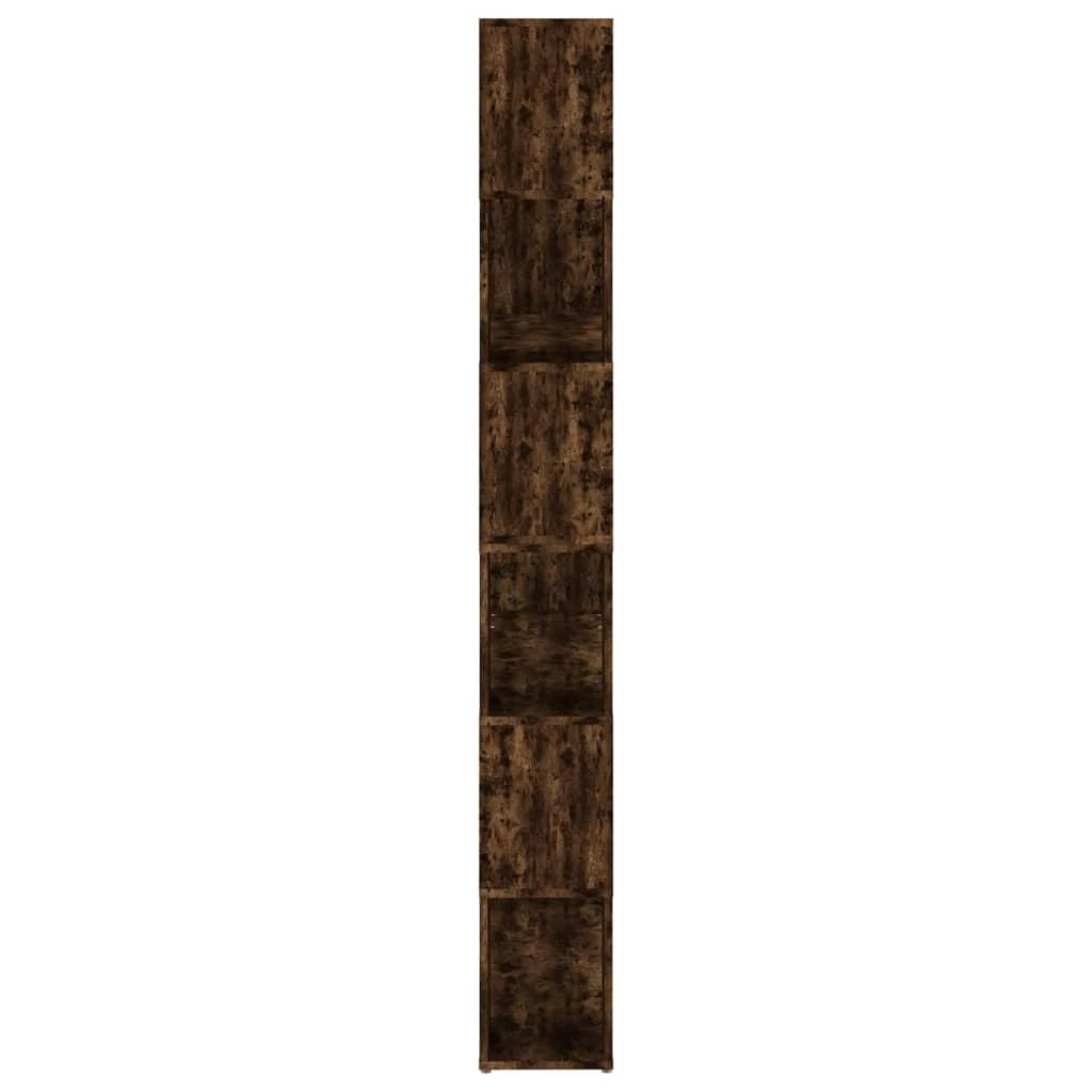 Spintelė knygoms/pertvara, dūminio ąžuolo, 100x24x188cm