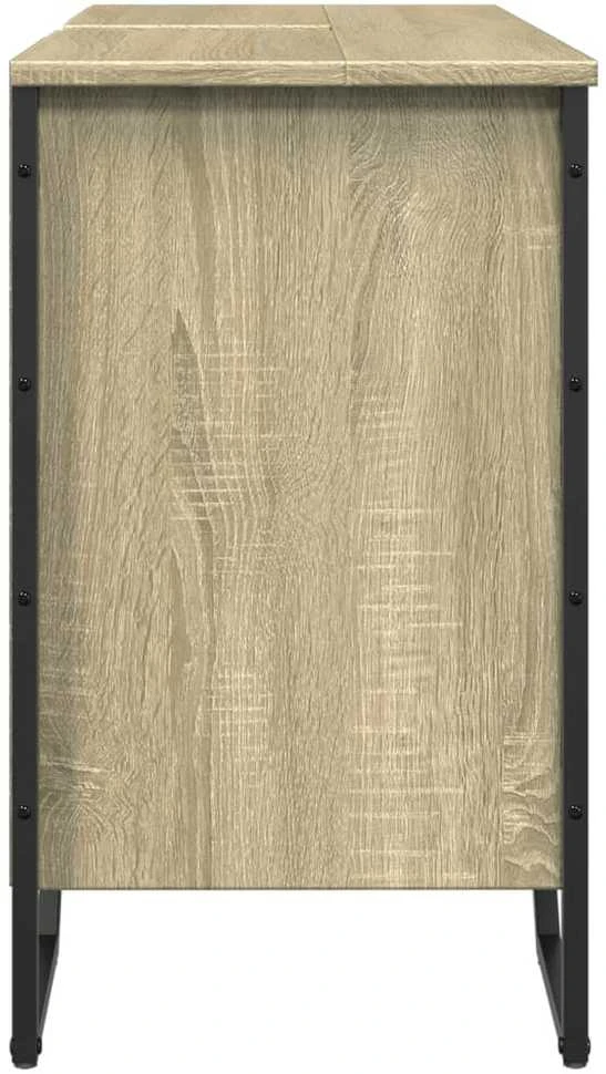 Spintelė praustuvui, ąžuolo, 91x35x60cm, apdirbta mediena