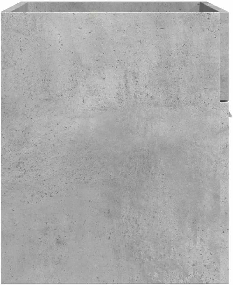 Spintelė praustuvui, betono, 90x38,5x46cm, apdirbta mediena