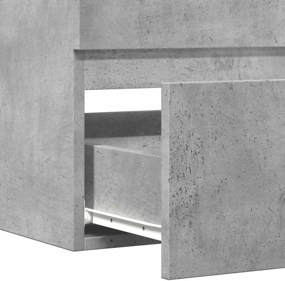Spintelė praustuvui, betono pilkos spalvos, 90x38,5x45cm, MDP
