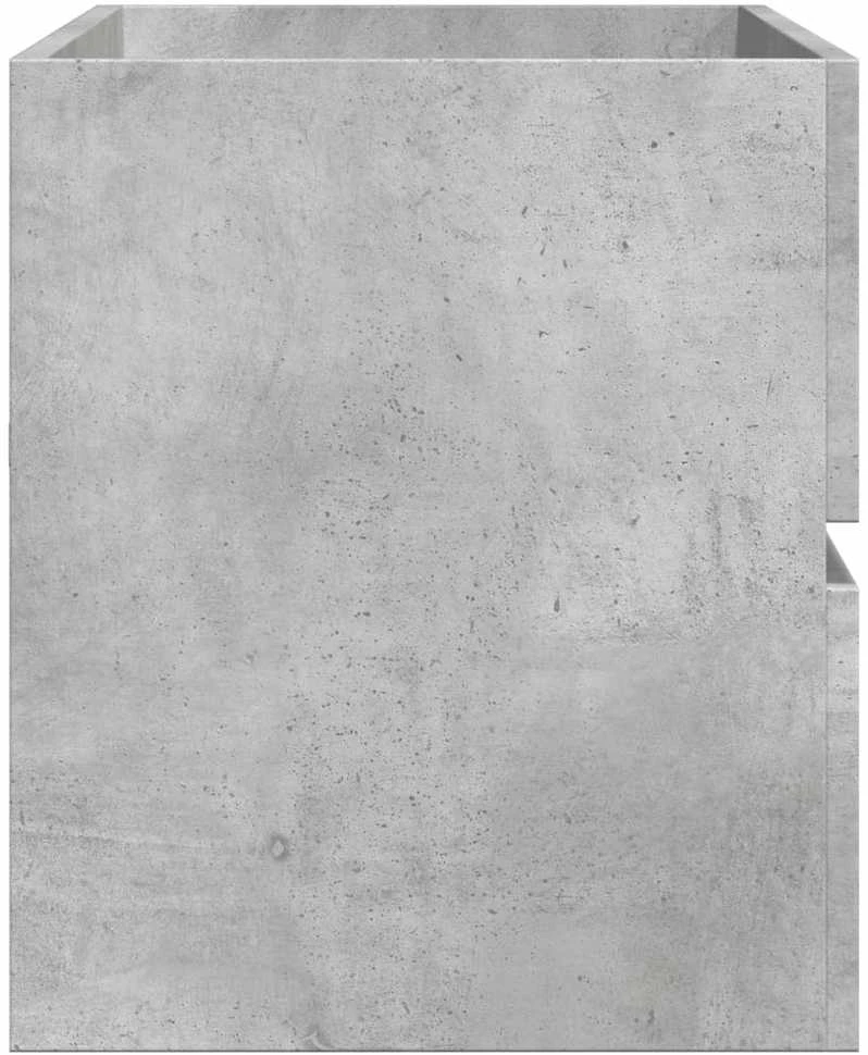 Spintelė praustuvui, betono pilkos spalvos, 100x38,5x45cm, MDP