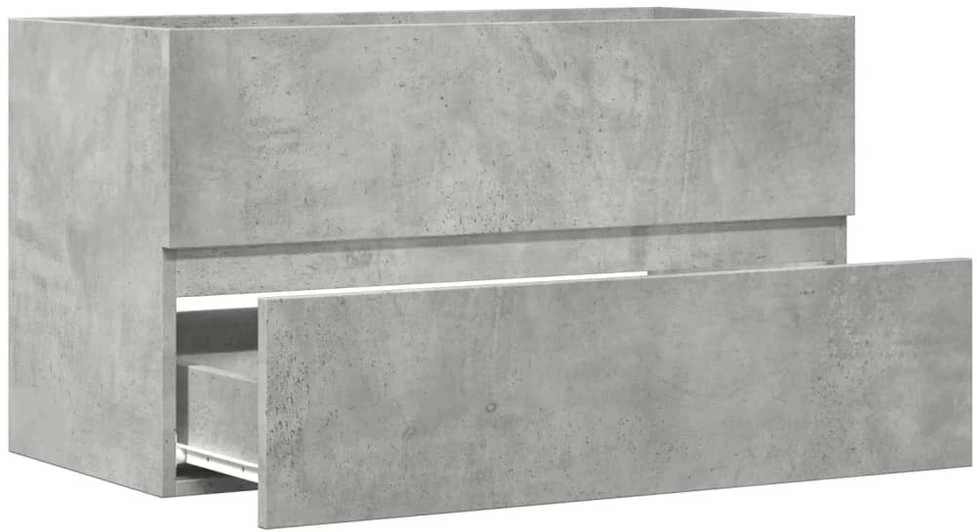 Spintelė praustuvui, betono pilkos spalvos, 90x38,5x45cm, MDP