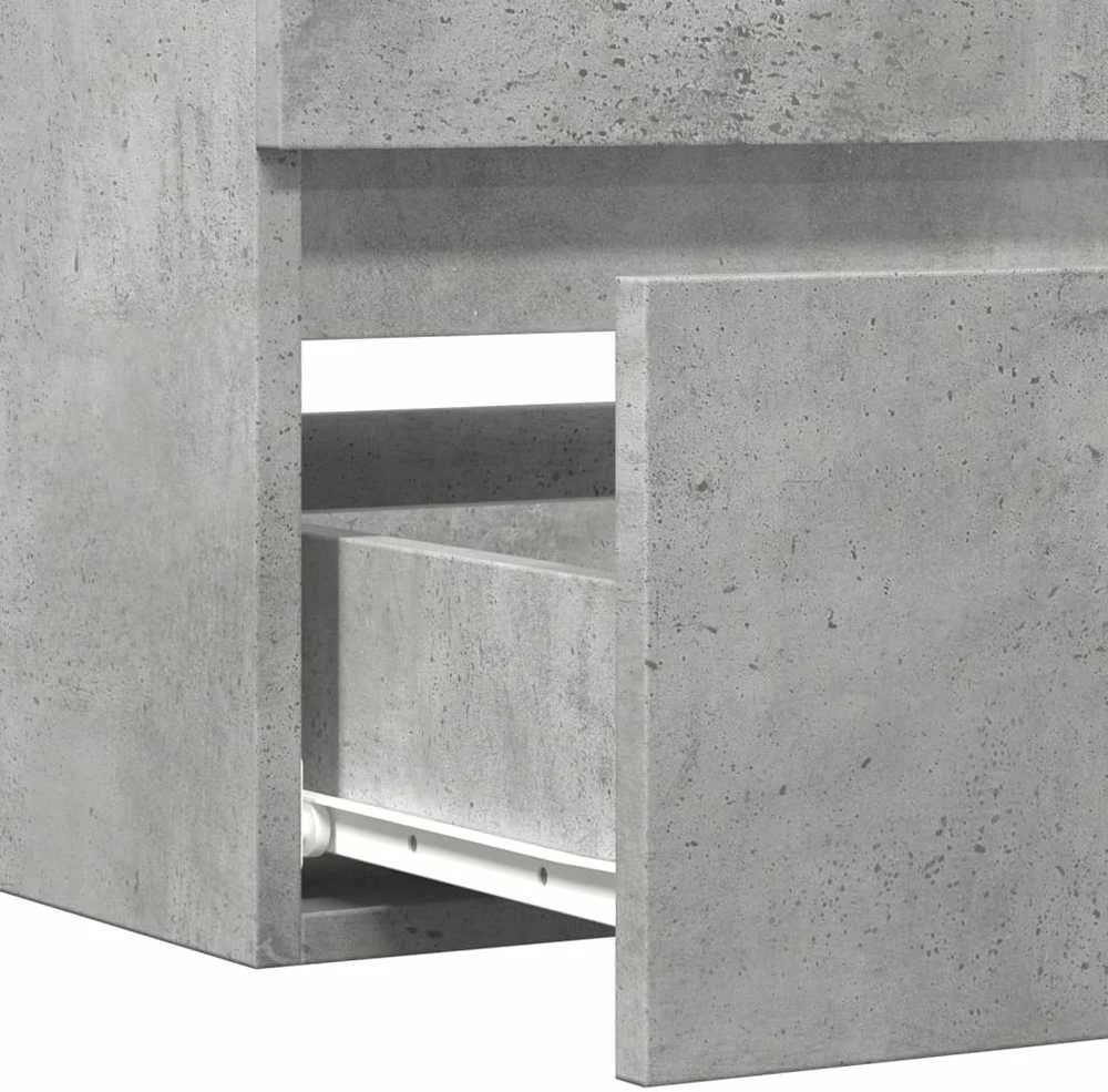 Spintelė praustuvui, betono pilkos spalvos, 100x38,5x45cm, MDP