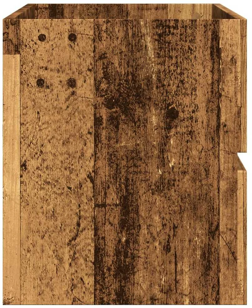 Spintelė praustuvui, medienos, 100x38,5x45cm, apdirbta mediena