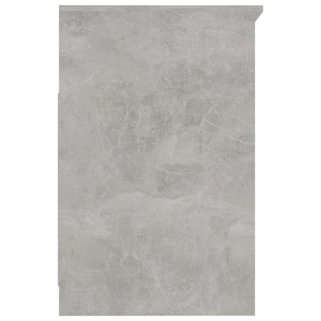 Spintelė su stalčiais, betono pilka, 40x50x76cm, mediena