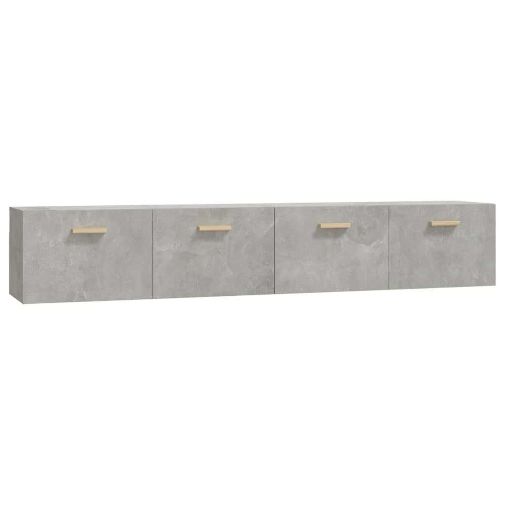 Spintelės, 2vnt., betono pilkos, 100x36,5x35cm, mediena