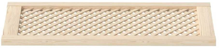 Spintelės durelės, 2vnt., 39,5x99cm, pušis, grotelių dizaino