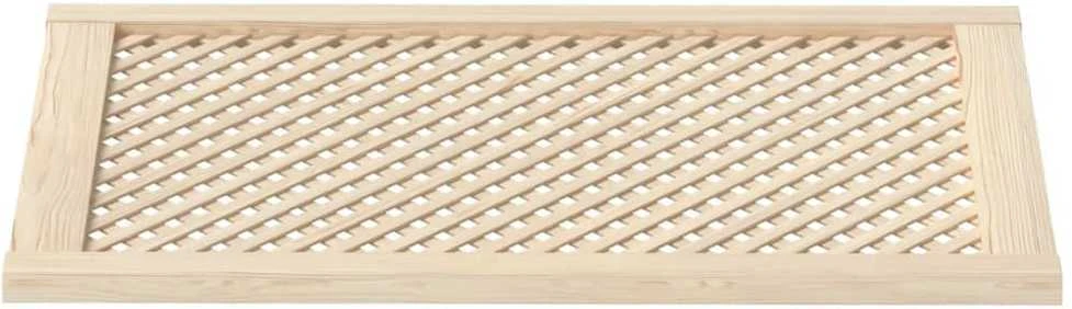 Spintelės durelės, 2vnt., 59,5x99cm, pušis, grotelių dizaino