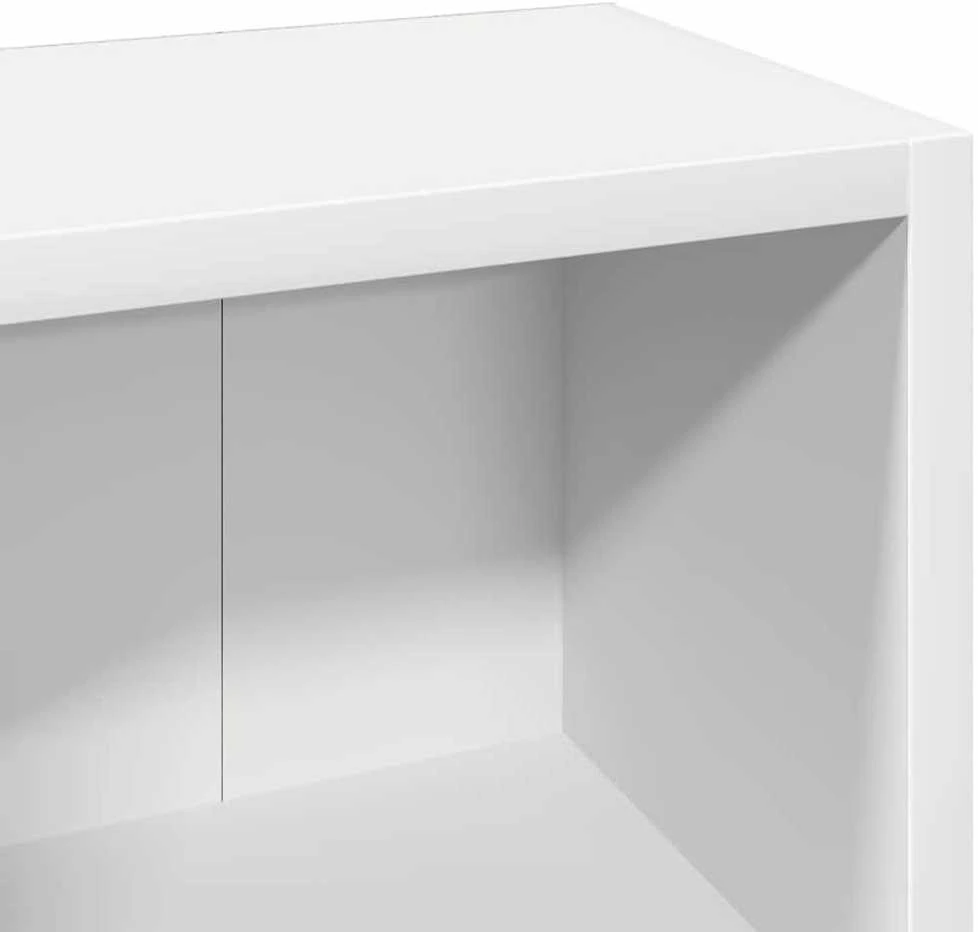 Spintelės kompaktiniam diskam, 2vnt., baltos, 21x16x93,5cm, MDP