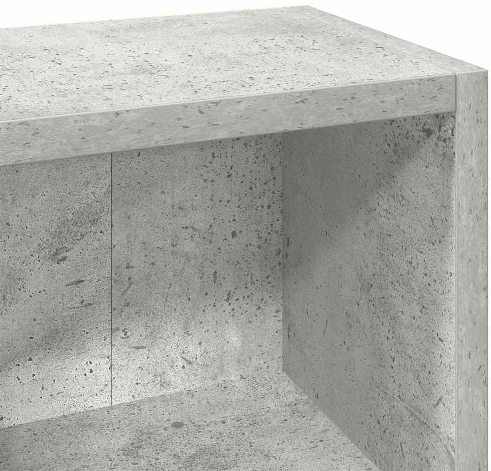 Spintelės kompaktiniam diskam, 2vnt., pilkos, 21x16x93,5cm, MDP