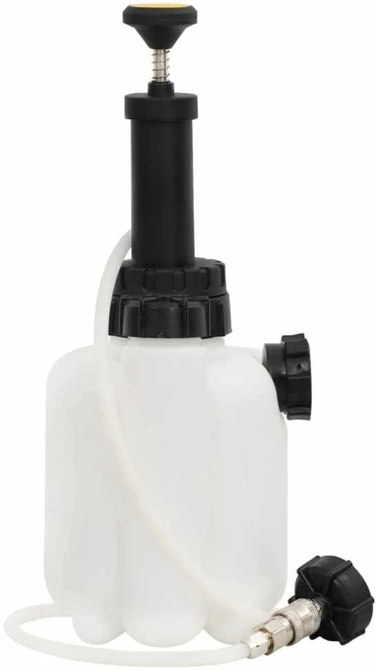 Stabdžių sistemos nuorinimo įrankis, baltas ir juodas, 3l