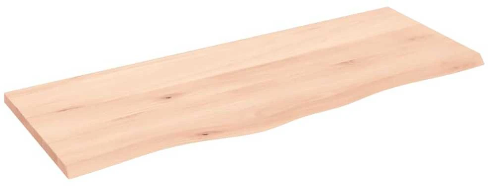 Stalviršis, 100x40x2cm, neapdorotas ąžuolo medienos masyvas
