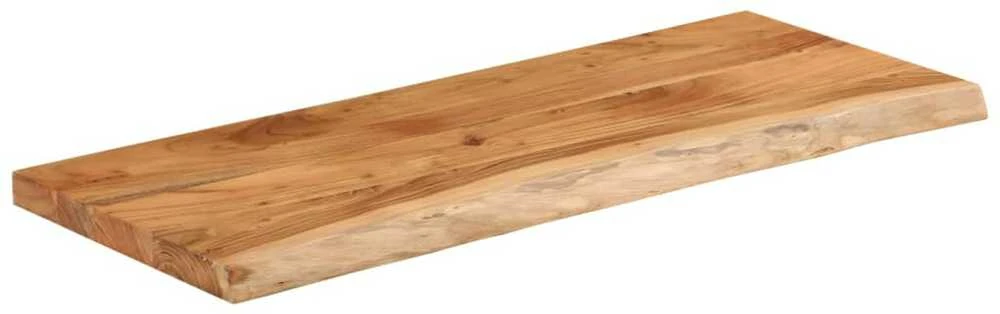 Stalviršis, 100x40x3,8cm, akacijos masyvas, su gyvu kraštu