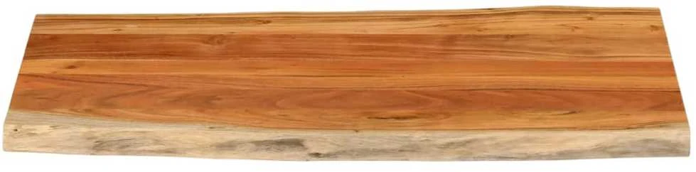 Stalviršis, 100x60x3,8cm, akacijos masyvas, su gyvu kraštu