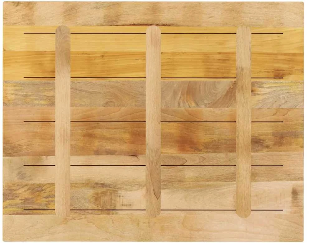 Stalviršis, 100x80x2,5cm, mango medienos masyvas, stačiakampis