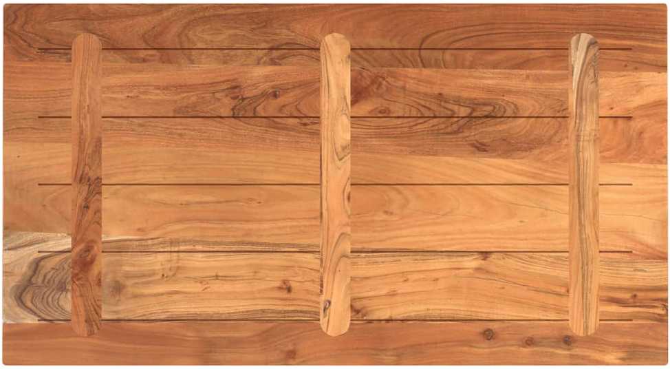 Stalviršis, 110x50x2,5 cm, akacijos masyvas, stačiakampis