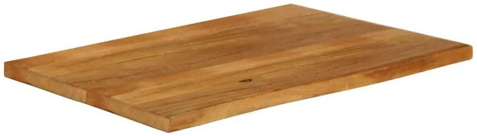 Stalviršis, 110x60x2,5cm, mango masyvas, su gyvu kraštu
