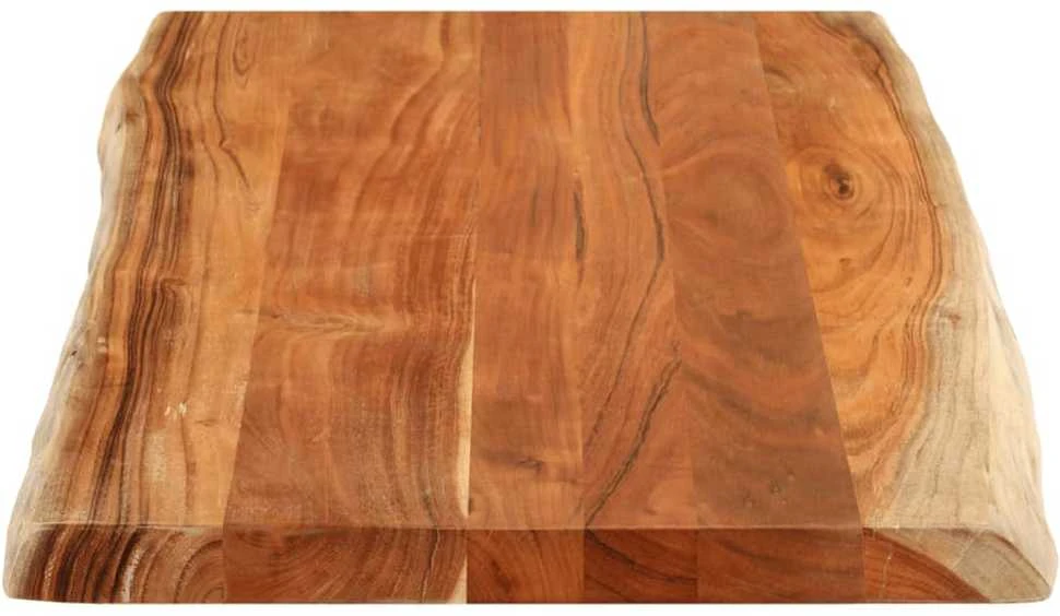 Stalviršis, 110x60x3,8cm, akacijos masyvas, su gyvu kraštu