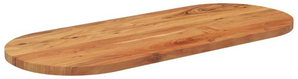 Stalviršis, 120x50x3,8cm, akacijos masyvas, ovalo formos