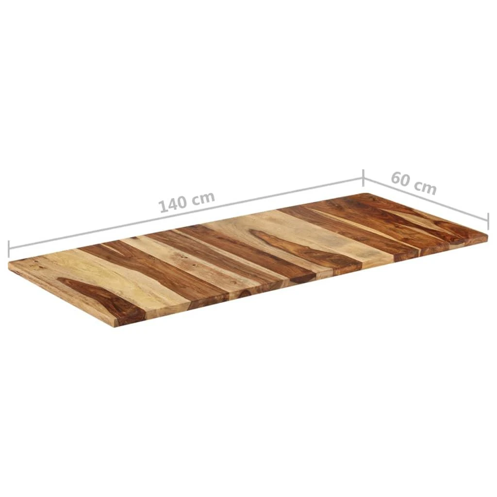 Stalviršis, 140x60x(2,5–2,7)cm, akacijos medienos masyvas