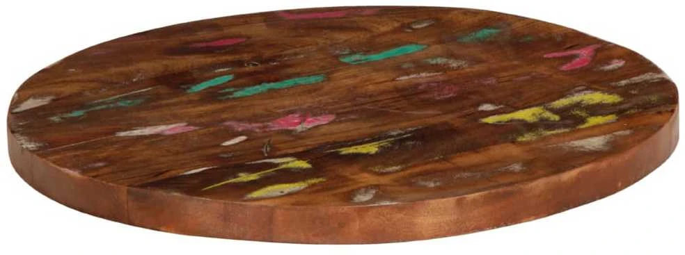 Stalviršis, 60x2,5cm, perdirbtos medienos masyvas, apskritas
