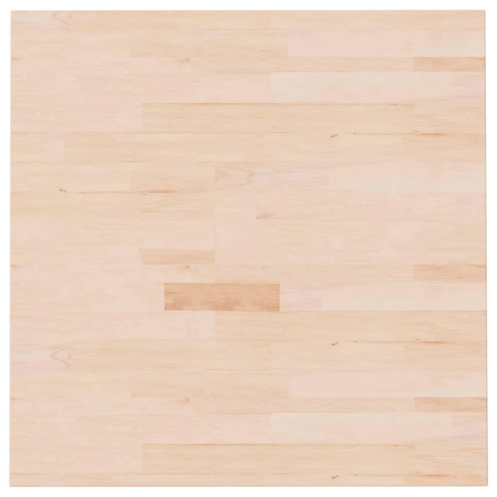 Stalviršis, 70x70x2,5cm, neapdorotas ąžuolo medienos masyvas