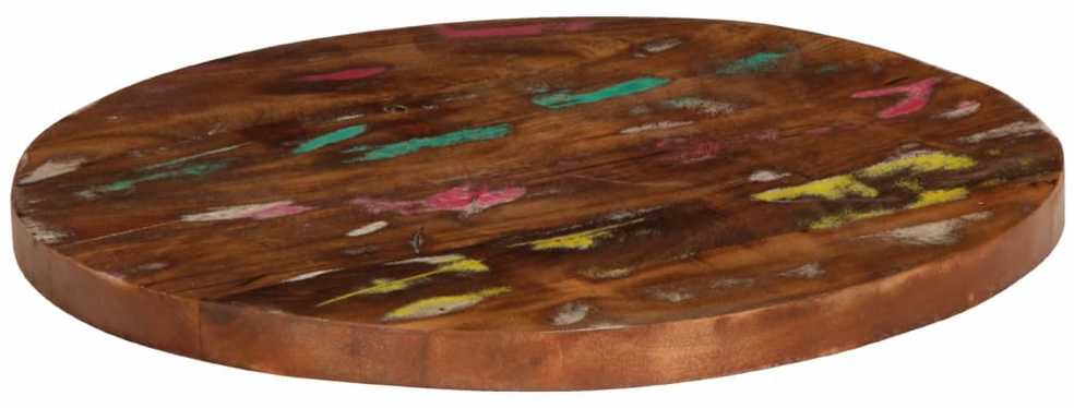 Stalviršis, 80x2,5cm, perdirbtos medienos masyvas, apskritas