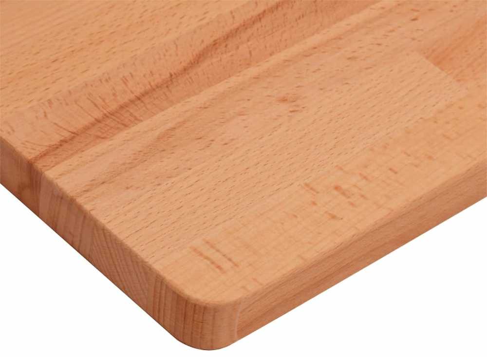Stalviršis, 80x40x1,5cm, bukmedžio masyvas, stačiakampis