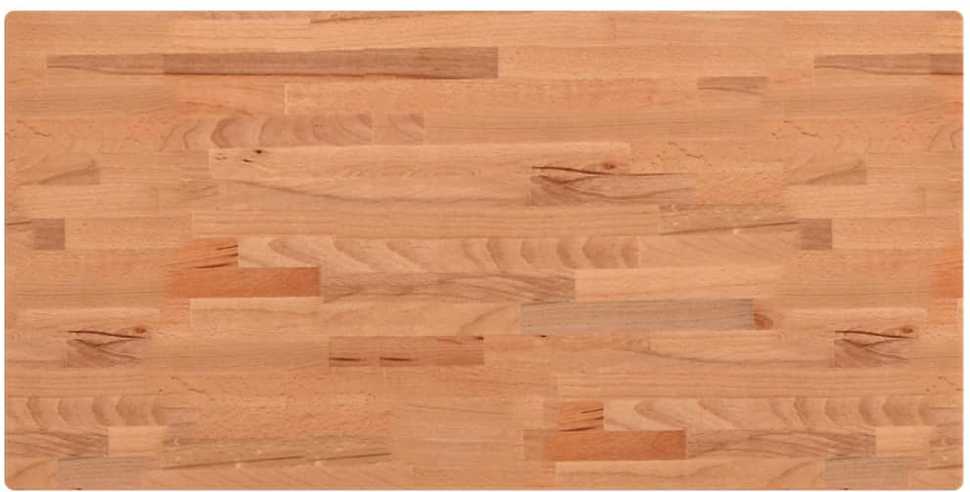 Stalviršis, 80x40x1,5cm, bukmedžio masyvas, stačiakampis