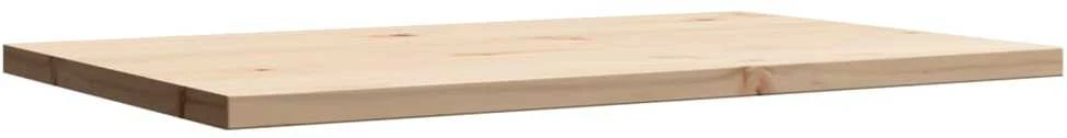 Stalviršis, 80x50x2,5cm, pušies medienos masyvas, stačiakampis