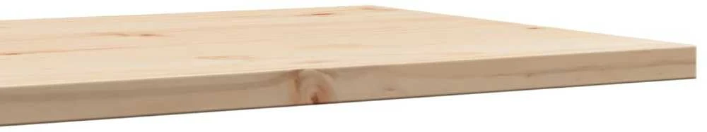 Stalviršis, 80x50x2,5cm, pušies medienos masyvas, stačiakampis