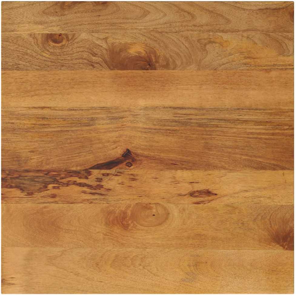 Stalviršis, 80x80x2,5cm, mango medienos masyvas, kvadratinis