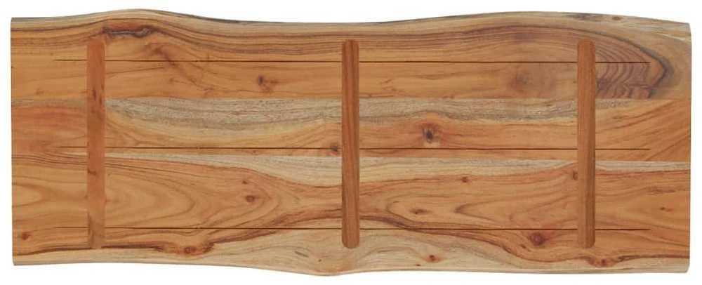 Stalviršis, 90x40x2,5cm, akacijos masyvas, su gyvu kraštu