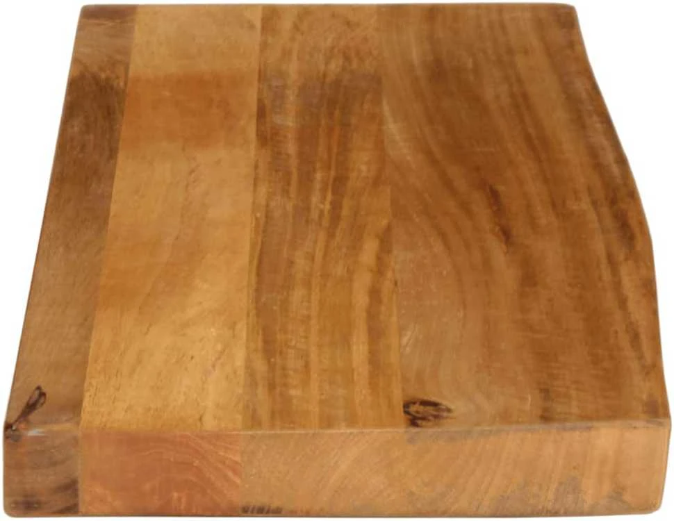Stalviršis, 90x40x2,5cm, mango medienos masyvas, su gyvu kraštu