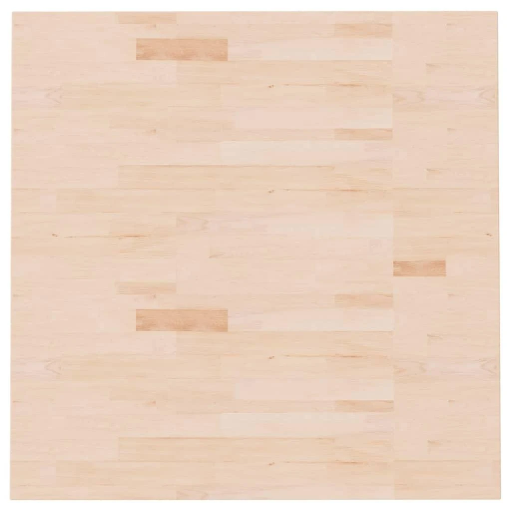 Stalviršis, 90x90x1,5cm, neapdorotas ąžuolo medienos masyvas