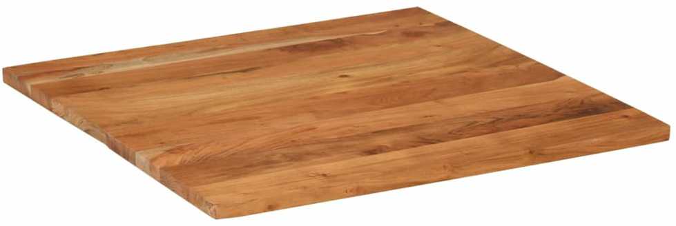 Stalviršis, 90x90x2,5cm, akacijos medienos masyvas, kvadratinis