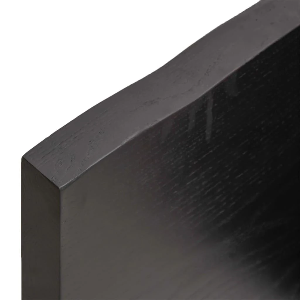 Stalviršis, tamsiai ruda, 100x40x(2-4) cm, medienos masyvas