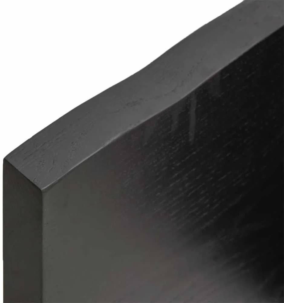 Stalviršis, tamsiai ruda, 160x40x(2-4) cm, medienos masyvas