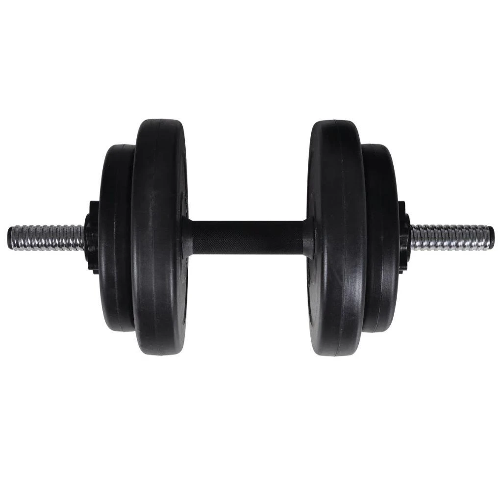 Štanga + 2 hanteliai, 60,5kg rinkinys
