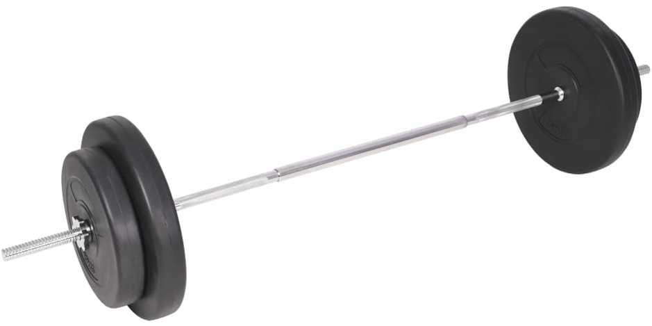 Štangų ir hantelių rinkinys, 90 kg