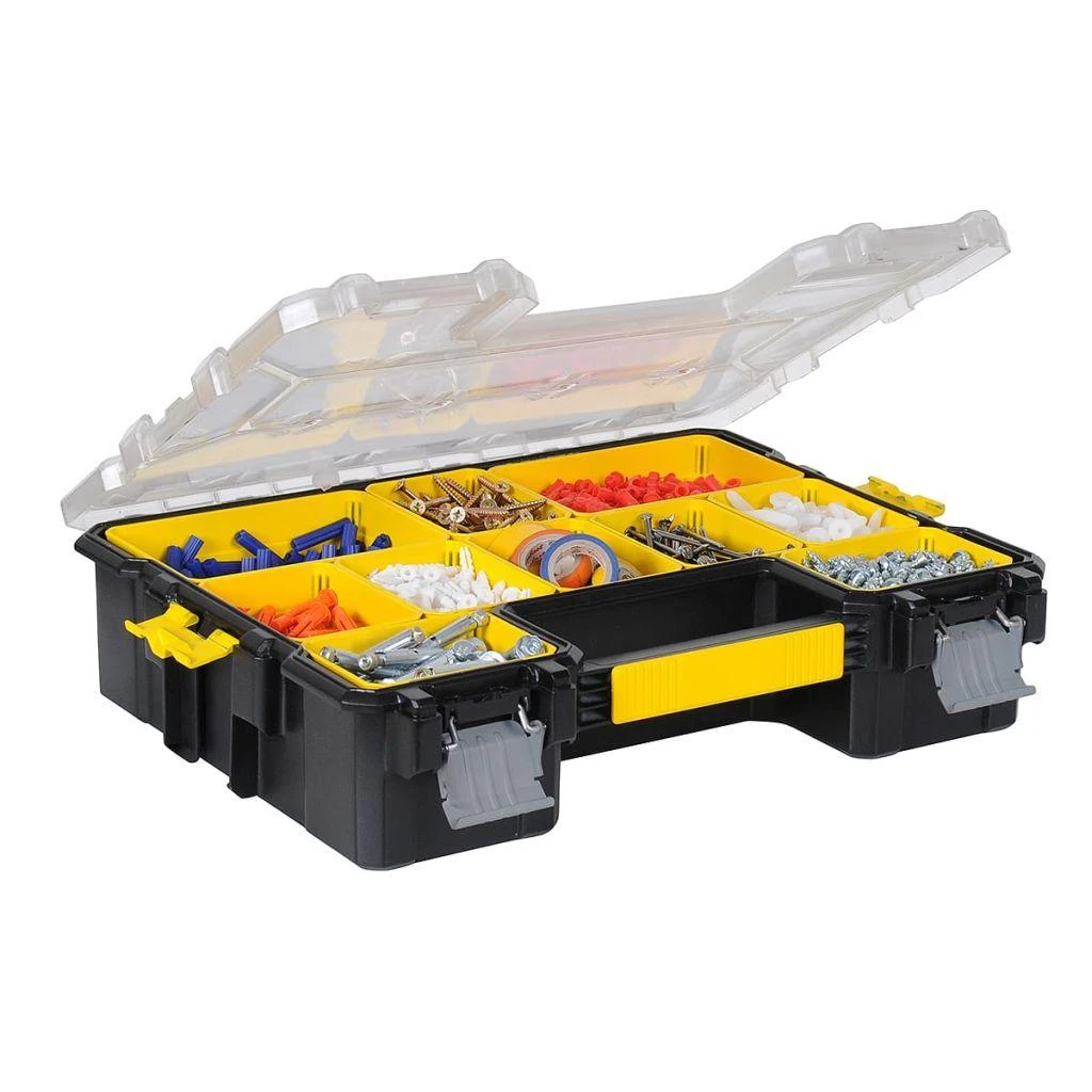 STANLEY® FATMAX® 10 skyrelių profesionalus organizatorius su plastikiniais fiksatoriais (1-97-521)