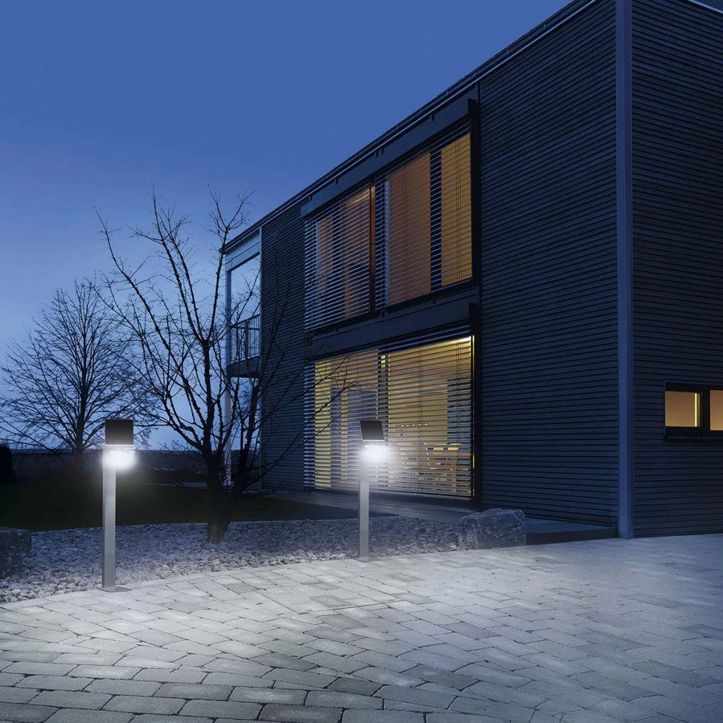STEINEL XSolar GL-S Sensorinis LED šviestuvas (su saulės baterija, aliuminio sp.)