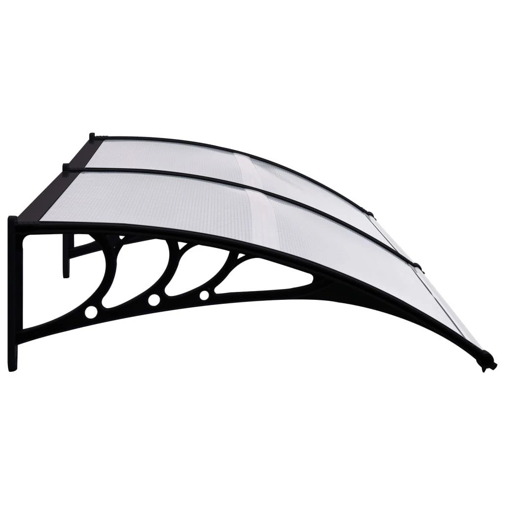 Stogelis durims, juodos ir permatomos spalvos, 240x75cm, PC