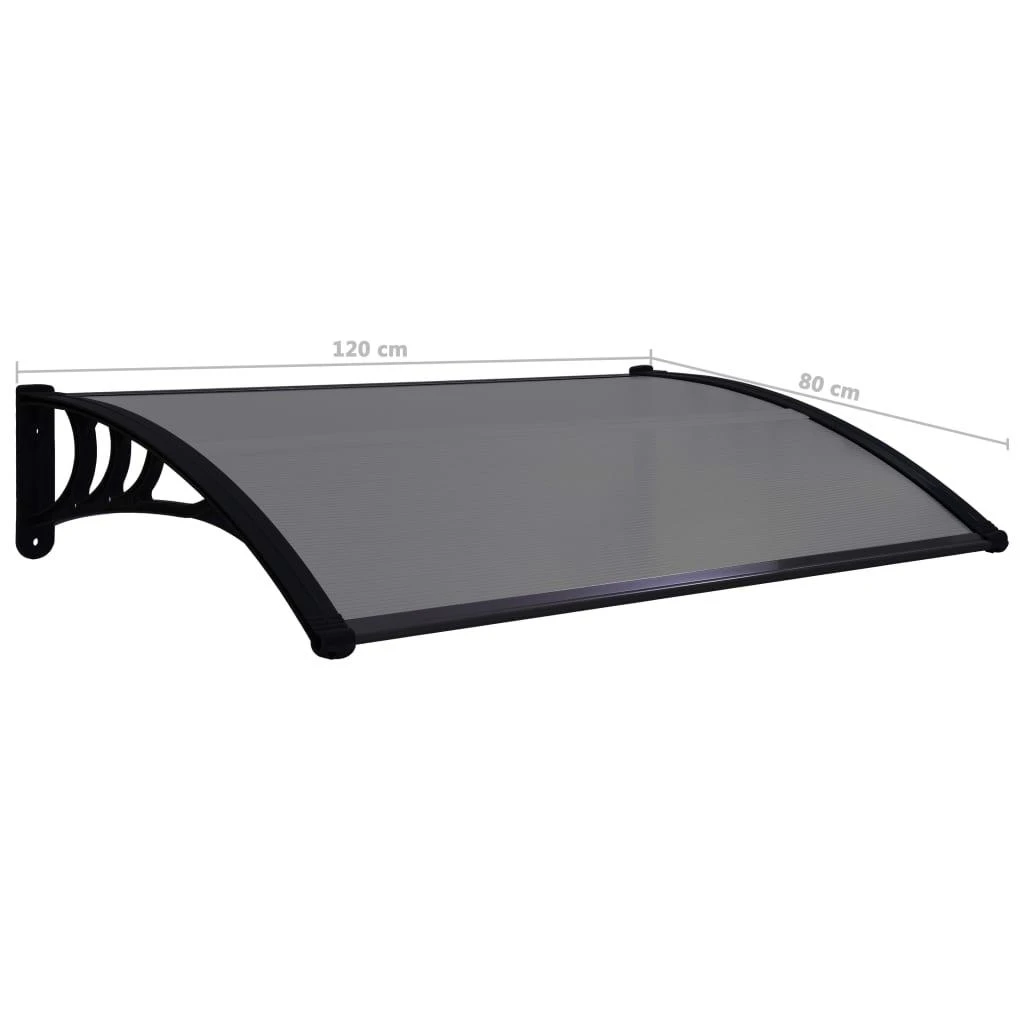 Stogelis durims, juodos spalvos, 120x75cm, PC
