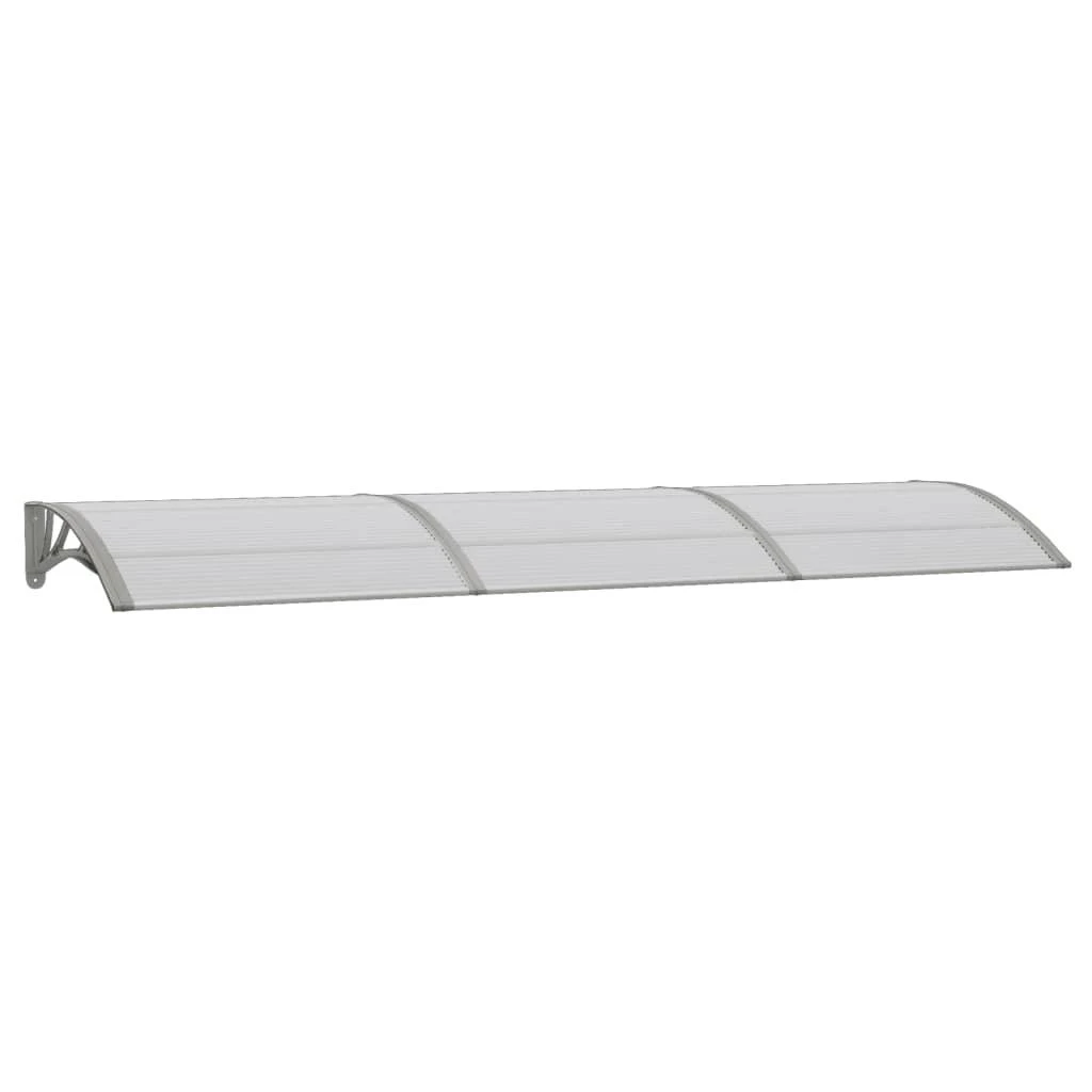 Stogelis durims, pilkos spalvos, 300x75cm, polikarbonatas