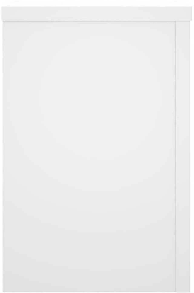 Stovai augalams, 2vnt., balti, 25x25x35cm, apdirbta mediena